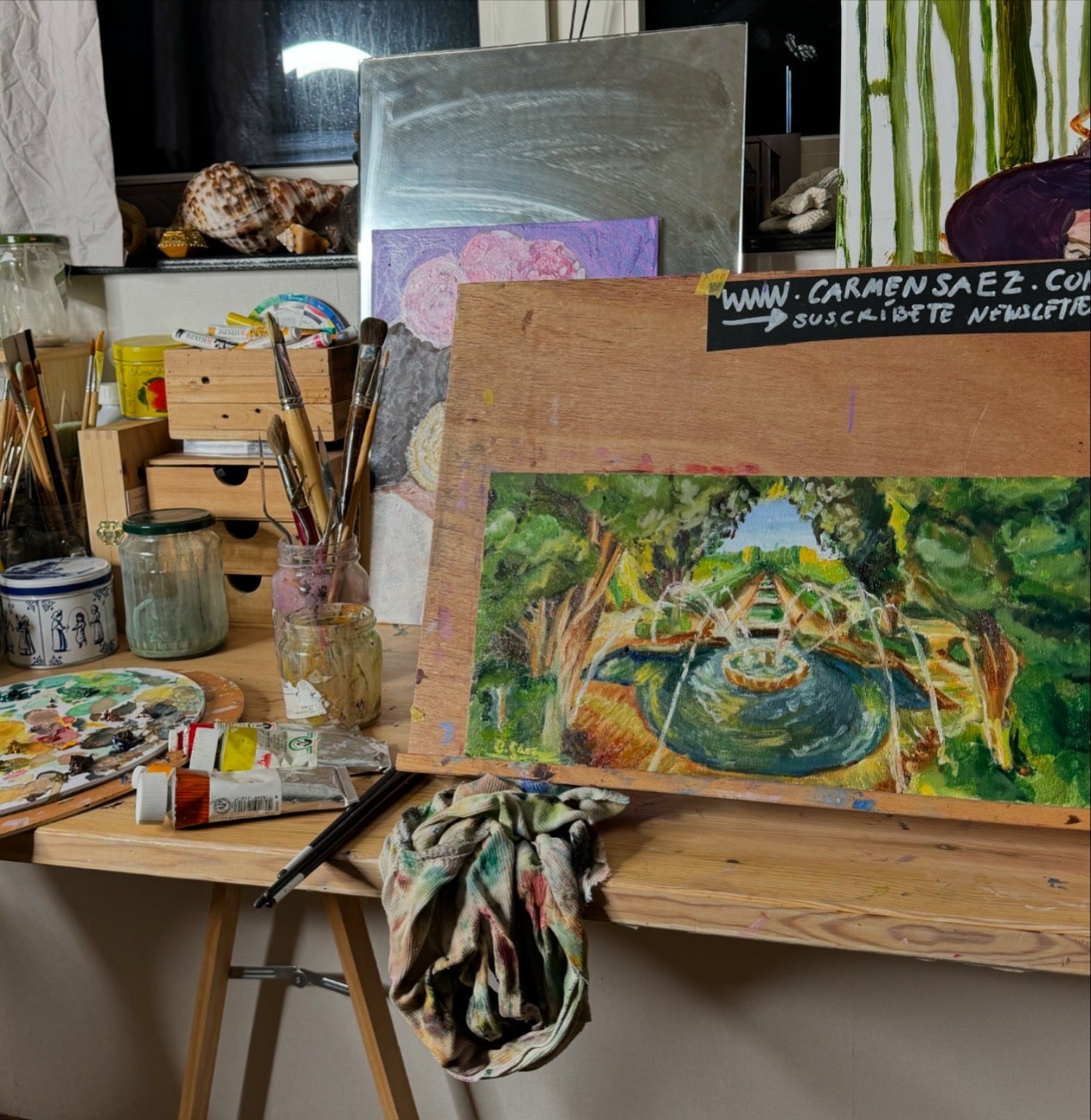 Fuente de la Alhambra- Estudio