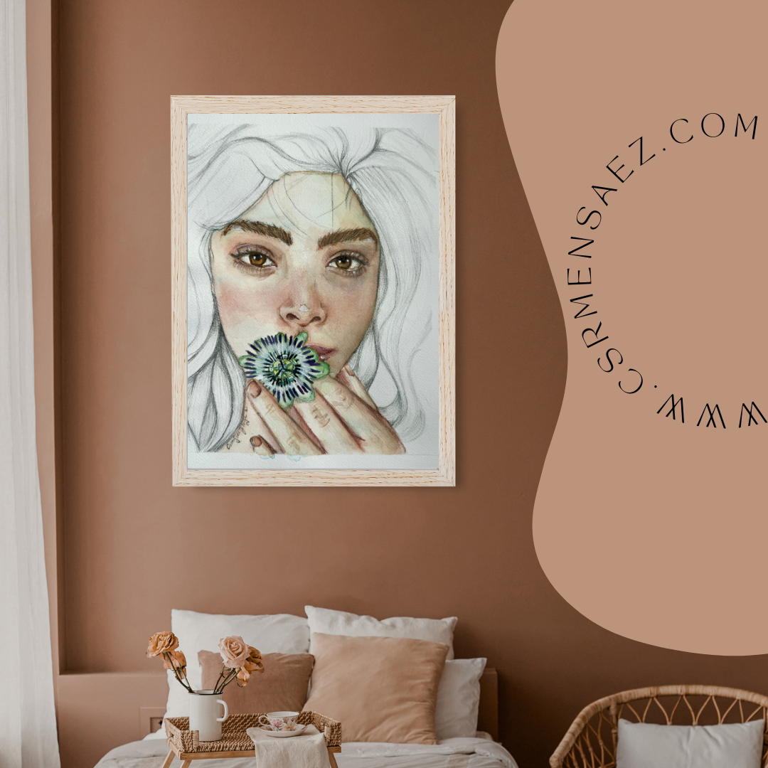 RETRATO FLOR DE LA PASIÓN | PASSION FLOWER PORTRAIT