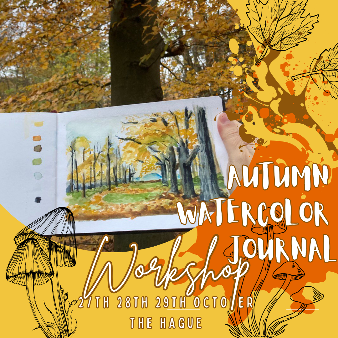 AUTUMN WATERCOLOR JOURNAL WORKSHOP