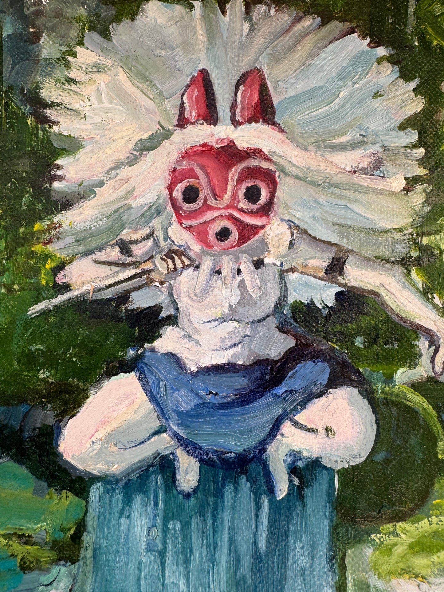 The Daughter of the Sacred Forest – (Inspired by Princess Mononoke)