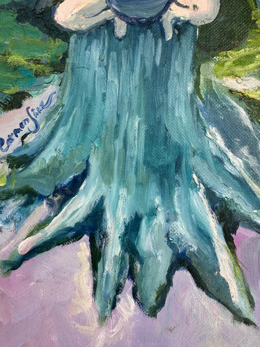 The Daughter of the Sacred Forest – (Inspired by Princess Mononoke)