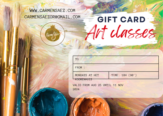 Gift Card Creative Painting classes
