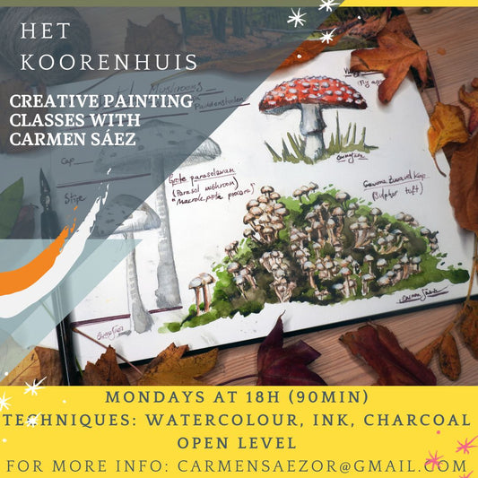 Test Class for creative painting course @Koorenhuis