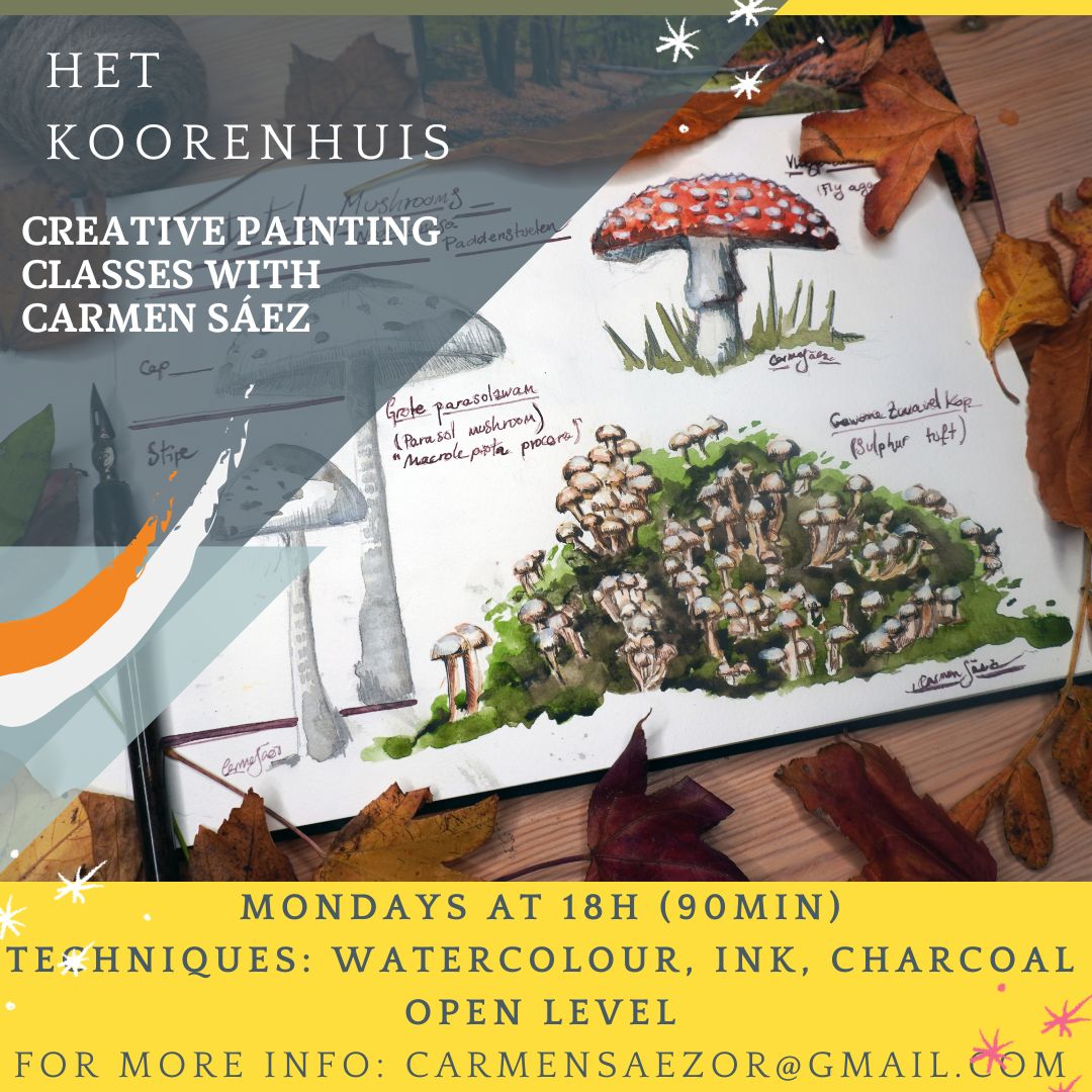 Test Class for creative painting course @Koorenhuis